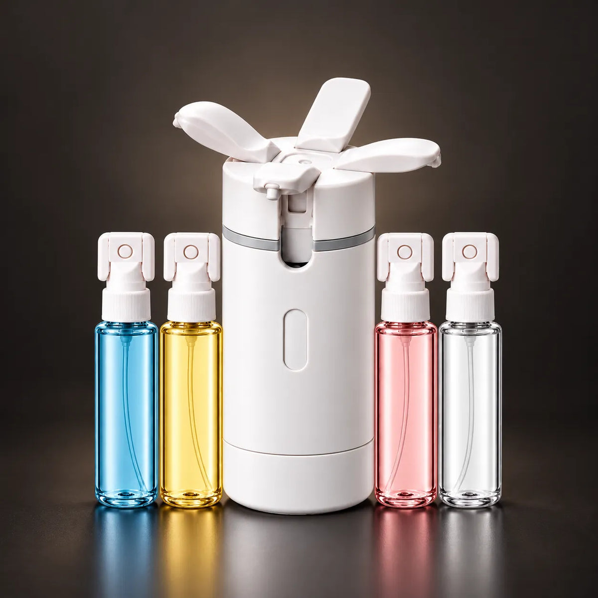Dispensador Portátil 4 en 1