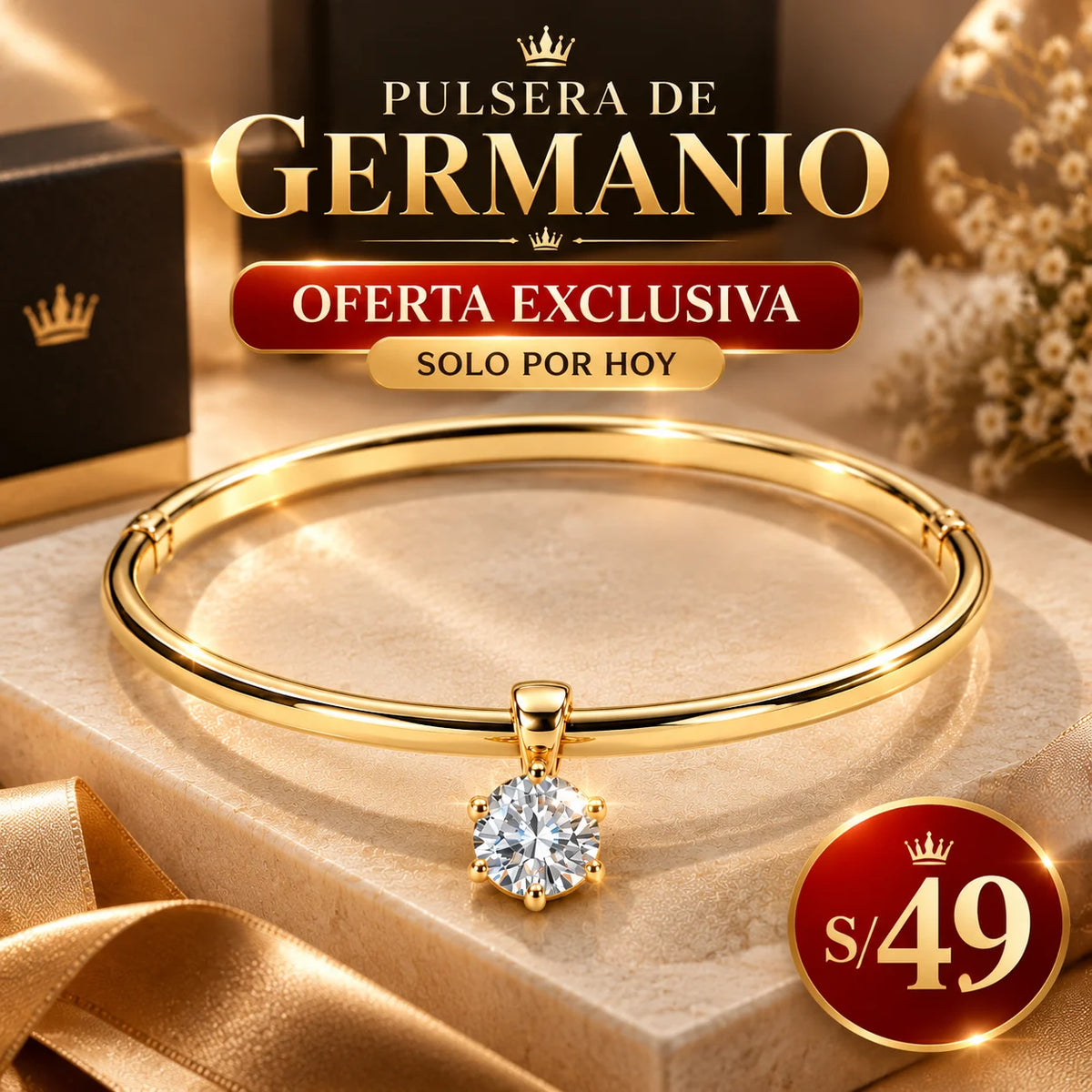 Pulsera de Germanio 👑 | Oferta Exclusiva